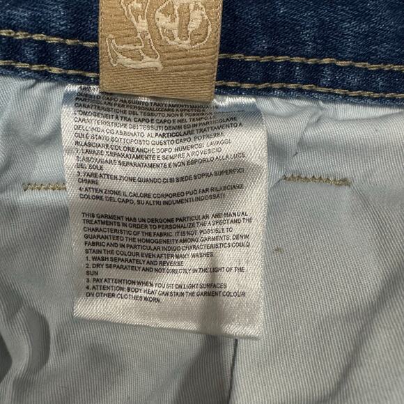 Diesel Buster DS78 W36 Slim Tapered Distressed Jeans Bandana Patch 0833F - Picture 11 of 13